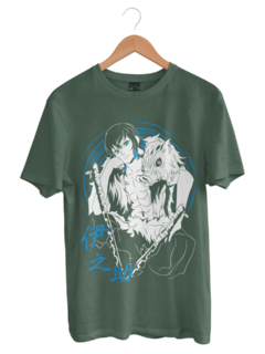 Camiseta Demon Slayer Green Dragon na internet