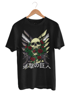 Camiseta Attack on Titan Green Dragon na internet