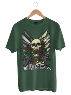 Camiseta Attack on Titan Green Dragon - comprar online