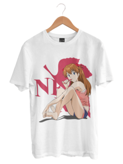 Camiseta Neon Genesis Evangelion Azuka Langley Soryu Green Dragon na internet