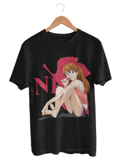 Camiseta Neon Genesis Evangelion Azuka Langley Soryu Green Dragon - comprar online