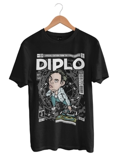 Camiseta DJ Diplo Green Dragon Pop Culture