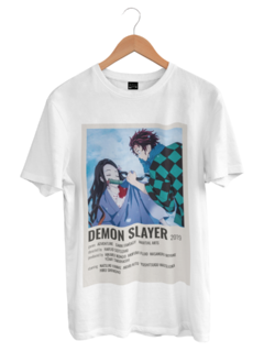 Camiseta Minimalista Demon Slayer Green Dragon