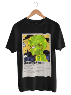 Camiseta Minimalista Mob Psycho 100 Green Dragon