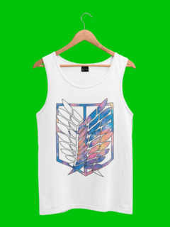 Camiseta Regata Attack on Titan Green Dragon