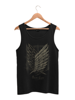 Camiseta Regata Attack on Titan Green Dragon na internet