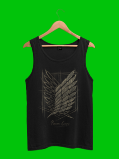 Camiseta Regata Attack on Titan Green Dragon - comprar online