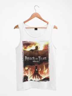 Camiseta Regata Attack On Titan Academia Green Dragon na internet