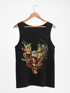 Camiseta Regata Attack On Titan Academia Green Dragon - comprar online