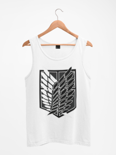 Camiseta Regata Attack On Titan Academia Green Dragon - comprar online