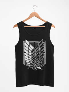 Camiseta Regata Attack On Titan Academia Green Dragon na internet