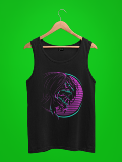 Camiseta Regata Attack On Titan Academia Green Dragon