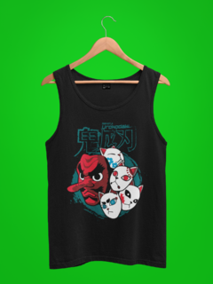 Camiseta Regata Demon Slayer Academia Green Dragon