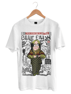 Camiseta Billie Eilish Green Dragon Pop Culture