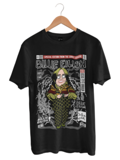 Camiseta Billie Eilish Green Dragon Pop Culture - comprar online