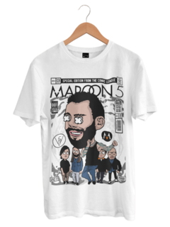 Camiseta Maroon 5 Grenn Dragon Pop Culture