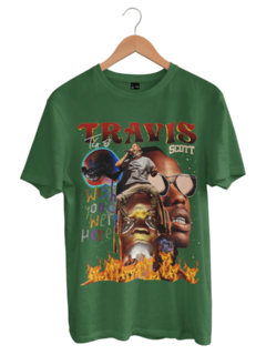 Camiseta Travis Scott Green Dragon - comprar online