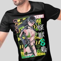 Camiseta kaiju No 08 Green Dragon