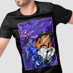 Camiseta Neon Gênesis Evangelion Green Dragon