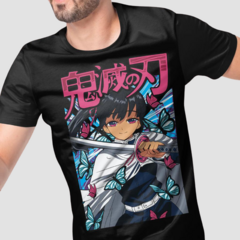 Camiseta Kanao Demon Slayer Green Dragon