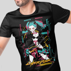 Camiseta Cyberpunk Edgerunners Green Dragon