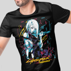 Camiseta Cyberpunk Edgerunners Green Dragon