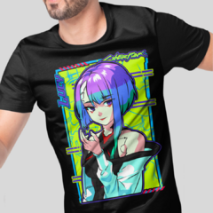 Camiseta Cyberpunk Edgerunners Green Dragon