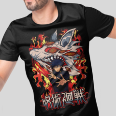 Camiseta Megumi Fushiguro Jujutsu kaisen Green Dragon