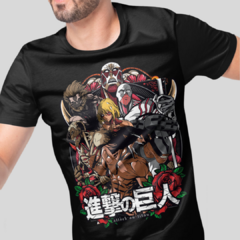 Camiseta Attack On Titan Green Dragon