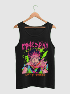 Camiseta Regata Sukuna Jujutsu Kaisen Green Dragon - (cópia)