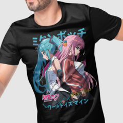 Camiseta Hatsune Miku Green Dragon