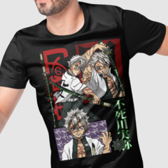 Camiseta Sanemi Shinazugawa Demon Slayer Green Dragon