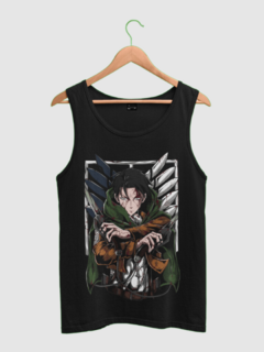 Camiseta Regata Attack on Titan Green Dragon