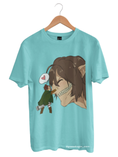 Camiseta Attack on Titan Green Dragon