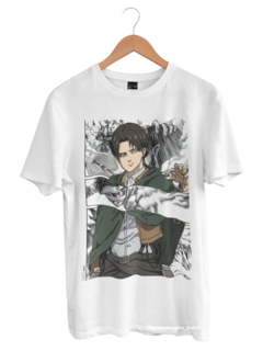 Camiseta Attack on Titan Levi Green Dragon