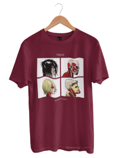 Camiseta Attack on Titan Green Dragon - comprar online