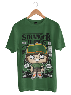 Camiseta Geek Strangers Things Funko Pop Green Dragon