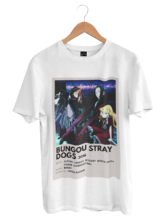 Camiseta Minimalista Bungou Stray Dogs Green Dragon