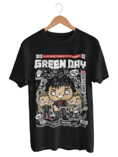 Camiseta Geek Green Day Funko Pop Green Dragon