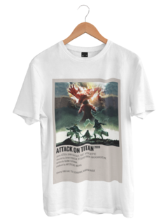 Camiseta Minimalista Attack on Titan Green Dragon