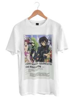 Camiseta Minimalista Code Geass Green Dragon