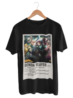 Camiseta Minimalista Demon Slayer Green Dragon