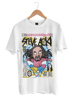 Camiseta Steve Aoki Dj Pop Culture Green Dragon