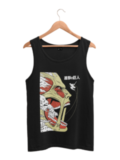 Camiseta Regata Attack On Titan Academia Green Dragon - comprar online