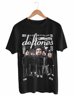 Camiseta Deftones Green Dragon Caricaturas Pop Culture