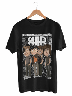 Camiseta All American Rejects Green Dragon Caricaturas Pop Culture