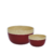 Conjunto de Bowls Petisqueiras em Bambu Hanoi Vermelho