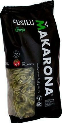 fideos pasta makarona sin tacc 250gr - comprar online