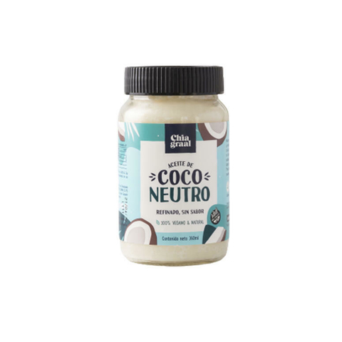 Aceite de coco Neutro x 360 g SIN TACC CHIA GRAAL