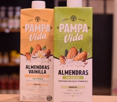 Leche de Almendras Pampa Vida 1lt Sin Azúcar